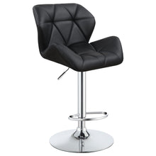 Load image into Gallery viewer, Berrington Adjustable Bar Stools Chrome and Black (Set of 2)