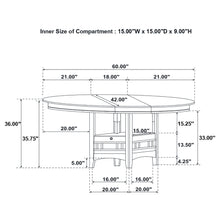 Load image into Gallery viewer, Lavon Counter Height Extension Dining Table