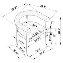 Load image into Gallery viewer, Camden 5 Pc Dining Set