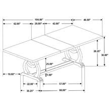 Load image into Gallery viewer, Brockway Extension Dining Table