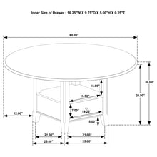 Load image into Gallery viewer, Twyla 5 Pc Dining Set