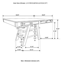 Load image into Gallery viewer, Dewey Counter Height Dining Set