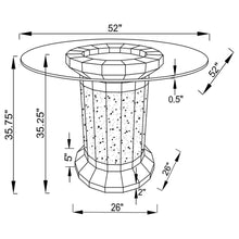 Load image into Gallery viewer, Ellie 5 Pc Counter Height Dining Sets Gray