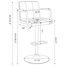 Load image into Gallery viewer, Palomar Adjustable Bar Stool