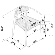 Load image into Gallery viewer, Bradbury Dining Arm Chair