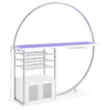 Load image into Gallery viewer, Risley Wine Cabinet with LED Lighting