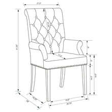 Load image into Gallery viewer, Alana Dining Arm Chair