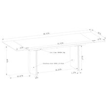 Load image into Gallery viewer, Vesa Extension Dining Table