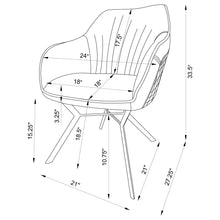 Load image into Gallery viewer, Mayer Dining Arm Chair