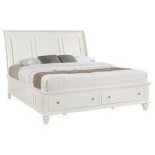 Load image into Gallery viewer, Sandy Beach Panel Platform Storage Bed
