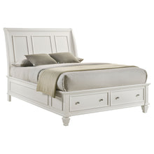 Load image into Gallery viewer, Sandy Beach Panel Platform Storage Bed