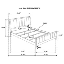 Load image into Gallery viewer, Carlton Panel Bed