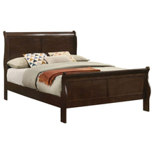 Load image into Gallery viewer, Louis Philippe Sleigh Panel Bed