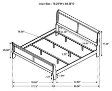 Load image into Gallery viewer, Louis Philippe Bedroom Set