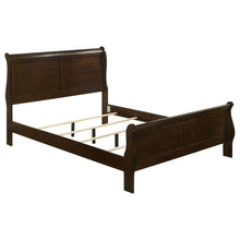 Load image into Gallery viewer, Louis Philippe Sleigh Panel Bed