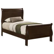 Load image into Gallery viewer, Louis Philippe Sleigh Panel Bed