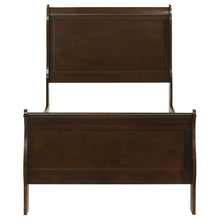 Load image into Gallery viewer, Louis Philippe Sleigh Panel Bed