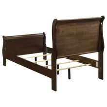 Load image into Gallery viewer, Louis Philippe Sleigh Panel Bed