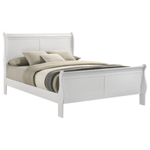 Load image into Gallery viewer, Louis Philippe Sleigh Panel Bed