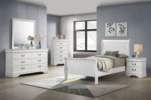 Load image into Gallery viewer, Louis Philippe Sleigh Panel Bed