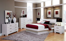 Load image into Gallery viewer, Jessica Bedroom Set with Nightstand Panels