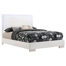 Load image into Gallery viewer, Felicity Panel Bed with LED Lighting