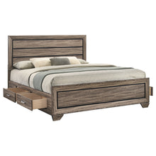 Load image into Gallery viewer, Kauffman Panel Platform Storage Bed