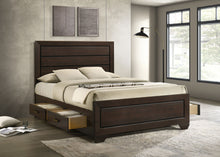 Load image into Gallery viewer, Kauffman Panel Platform Storage Bed