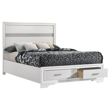 Load image into Gallery viewer, Miranda Panel Platform Storage Bed