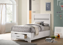 Load image into Gallery viewer, Miranda Panel Platform Storage Bed