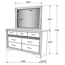 Load image into Gallery viewer, Miranda Dresser with Mirror