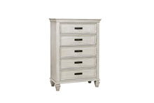 Load image into Gallery viewer, Franco 5-drawer Chest Antique White