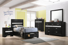 Load image into Gallery viewer, Miranda Panel Platform Storage Bed