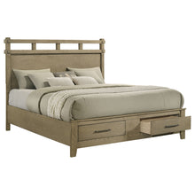 Load image into Gallery viewer, Hazlewood Panel Platform Storage Bed