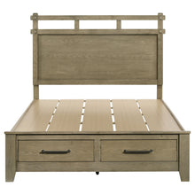 Load image into Gallery viewer, Hazlewood Panel Platform Storage Bed