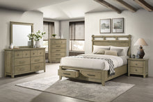 Load image into Gallery viewer, Hazlewood Panel Platform Storage Bed