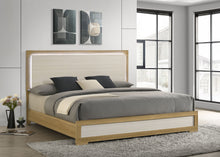 Load image into Gallery viewer, Hyland Panel Bed with LED Lighting