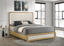 Load image into Gallery viewer, Hyland Panel Bed with LED Lighting