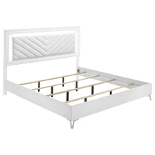 Load image into Gallery viewer, Cassia Panel Bed with LED Lighting
