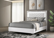 Load image into Gallery viewer, Cassia Panel Bed with LED Lighting