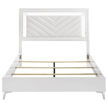 Load image into Gallery viewer, Cassia Panel Bed with LED Lighting