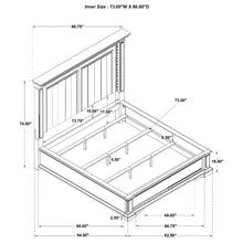 Load image into Gallery viewer, McKinney Panel Bed with LED Lighting