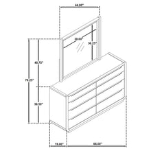 Load image into Gallery viewer, Leandro Dresser with Mirror