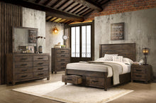 Load image into Gallery viewer, Woodmont Panel Platform Storage Bed