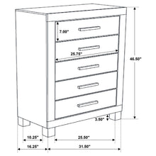 Load image into Gallery viewer, Woodmont Chest of Drawers