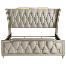Load image into Gallery viewer, Lorient Wingback Bed with LED Lighting