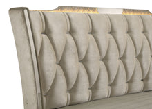 Load image into Gallery viewer, Lorient Wingback Bed with LED Lighting