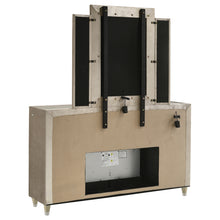 Load image into Gallery viewer, Lorient LED Dresser with LED Mirror and Flame Visualizer