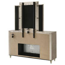 Load image into Gallery viewer, Lorient LED Dresser with LED Mirror and Flame Visualizer