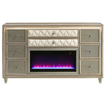 Load image into Gallery viewer, Lorient LED Dresser with Flame Visualizer